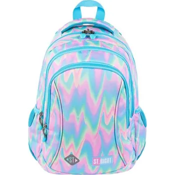 Sportovní batoh Volnočasový batoh St.RIGHT -Bubble Gum 3 komorový, BP26, rozměry: 39 x 27 x 17 cm