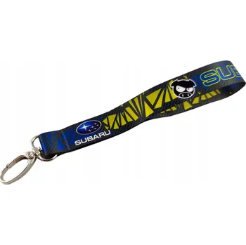 Šňůrka SMYCZKA s s potiskem SUBARU na klíče od auta PŘÍVĚSEK NA KLÍČE