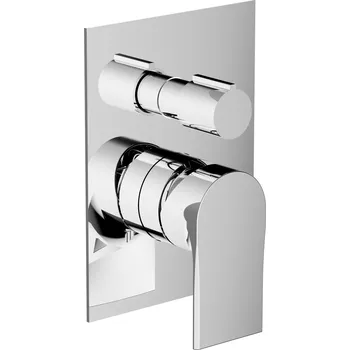 Vodovodní baterie Teorema Slope - Vanová baterie pod omítku, chrom 9H019