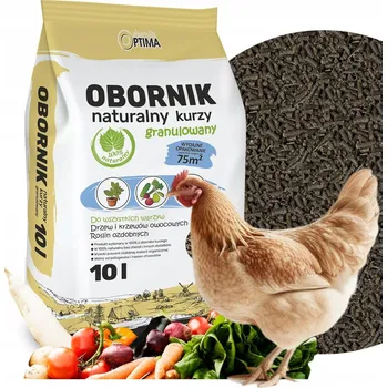 Hnojivo Granulovaný kuřecí hnůj Optima 10l Přírodní EKO hnojivo Biovita