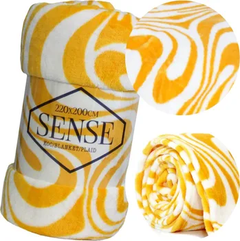 Přehoz na lůžko Měkká DEKA přehoz na postel z mikrovlákna 200x220