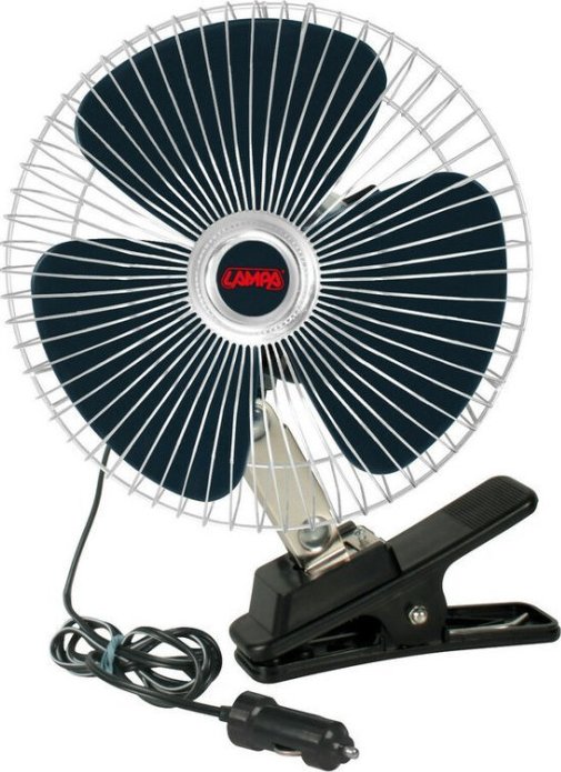 Ventilátor FAN 12V s clipem, 20cm