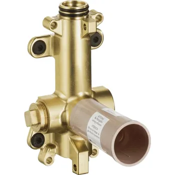 Vodovodní baterie AXOR ShowerSolutions Základní těleso pro uzavírací ventil 120/120 s podomítkovou instalací, 10971180