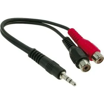 Audio kabel ADAPTÉR JACK 3,5 mm NA 2x RCA CINCH