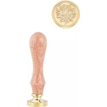 Razítko Pečetní razítko 7,8x2,2 cm - Rozkvetlá kytka /MKCP0004-12/