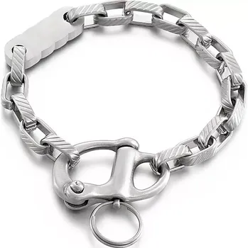 Náramek Pánský náramek z chirurgické oceli Hangover 18-21,5 cm