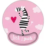 Huado ergonomická podložka pod myš Zebra Smile