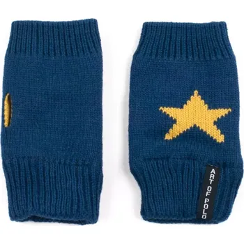 Rukavice ArtOfPolo krátké rukavice bez prstů Star Modré