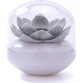 Organizér na kosmetiku Stojánek na kosmetické tyčinky nebo párátka Lotus s kopulí