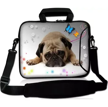 brašna na notebook Huado taška přes rameno 17.4" Mops