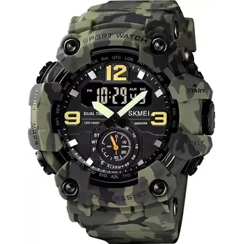 Hodinky Skmei 1637 pánské duální hodinky Shaked Maskáčové