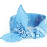 Bavlněný šátek Bandana 55 cm x 55 cm Světle Modrý