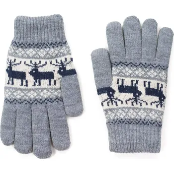 Rukavice ArtOfPolo Pánské rukavice Sztokholm Šedé