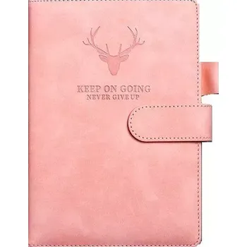 Diář Notes A5 KEEP on GOING Růžový