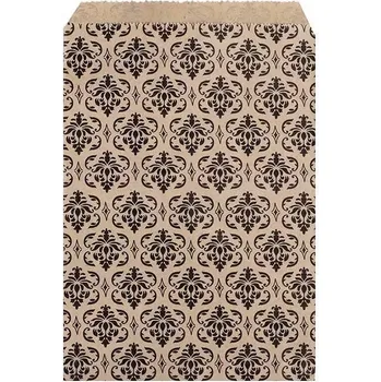 Dárková taška Dárkový Papírový sáček 15x23 cm Černý