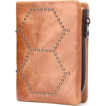 Contacts® pánská kožená peněženka Topete Khaki