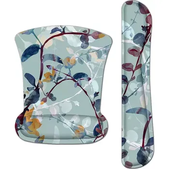 Podložka pod myš Huado Set podložka pod myš a zápěstí Jarní poupátka