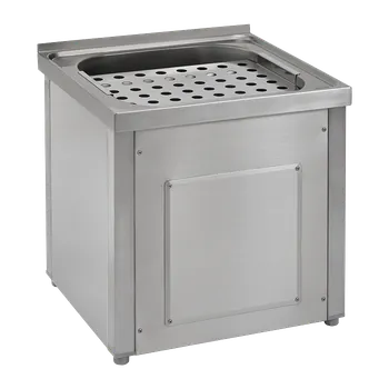 Sanela - Antivandalová nerezová celoopláštěná výlevka na podlahu