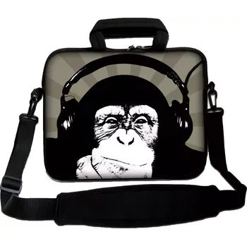 brašna na notebook Huado taška přes rameno 15.6" DJ šimpanz