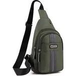JING PIN batoh přes hruď Fashion sport Zelený 4L