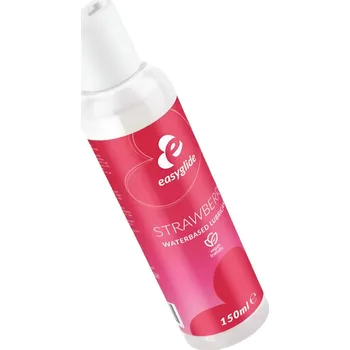 Lubrikační gel EasyGlide - jahodový lubrikační gel na vodní bázi (150 ml)