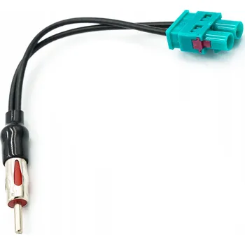 Adaptér konektor anténní adaptér NCS 2x Fakra / DIN VW Škoda Seat Audi