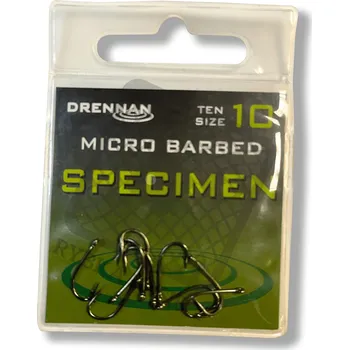 Háčky na zem, plovákové, s protihrotem Drennan SPECIMEN 10 ks
