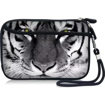 Pouzdro na mobilní telefon Huado pouzdro na mobil Tygr černobílý