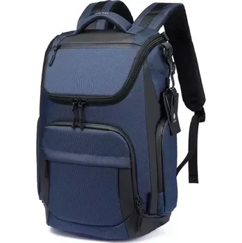 Městský batoh Ozuko Outdoor cestovní školní batoh Hiking Modrý 23L