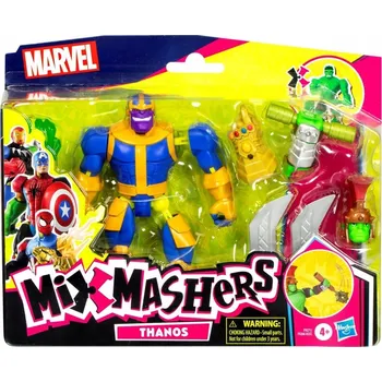Figurka MixMashers Marvel Thanos Deluxe figurka 12 cm – Vytvoř si hrdinu Hasbro F9271
