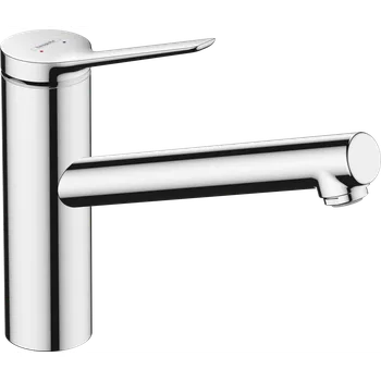 Vodovodní baterie Hansgrohe Zesis M33 Páková kuchyňská baterie 150, nízkotlaké/beztlakové ohřívače vody, 1jet, chrom 74806000