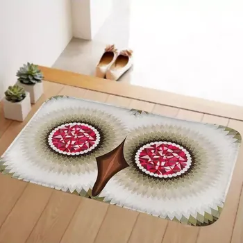 Koupelnová předložka HUADO koupelnová předložka 60x40 cm Sova