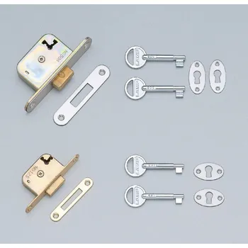 Nábytkové kování Zámek pro skříňky se zaoblenými hranami RHL-80-D