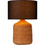 LUCIDE 10553/81/73 ARRAH stolní lampa V500mm 1xE27 přírodní, černá