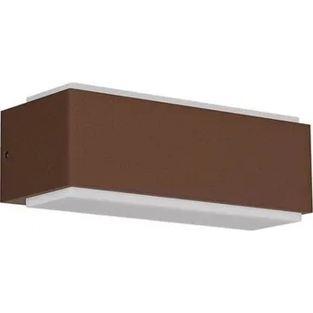 Nástěnné svítidlo REDO 90404 DASH exteriérové nástěnné svítidlo SMD LED 7,7W 460lm 4000K IP65 hnědá