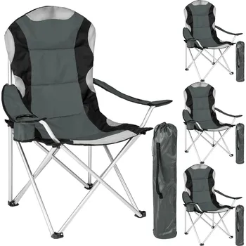 tectake 401297 4 kempingové židle…