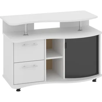 Televizní stolek Vomaks Boston televizní stolek bílý