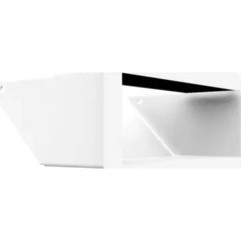 KRATKI 90 x 200 Luft bílá krbová mřížka