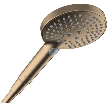 Sprchová hlavice Hansgrohe Raindance Select S Ruční sprcha 120 3jet PowderRain, kartáčovaný bronz 26014140