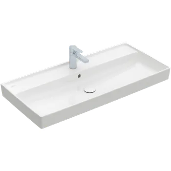 Umyvadlo Villeroy & Boch COLLARO - Umyvadlo na skříňku 1000x470x160 mm, bez přepadu, bílá Alpin 4A33A201