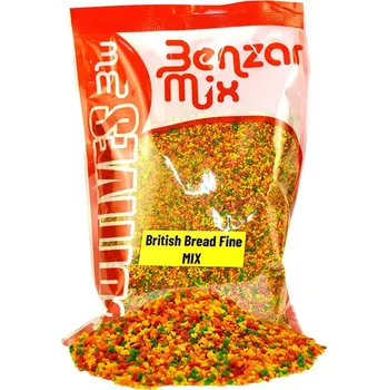 Návnadová surovina Benzar Mix Anglická vločka - Zelená Fine 600g