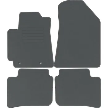 autokoberec Kobercové rohože Edecor velurové 4 ks