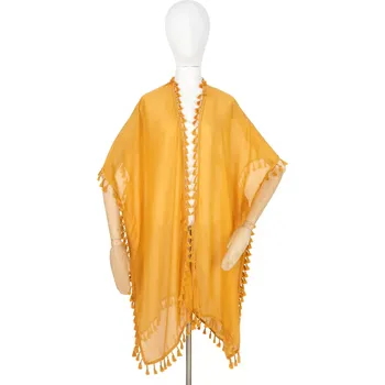 ArtOfPolo pončo na plavky Pareo Novara Oranžová