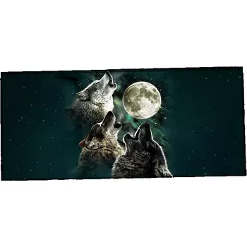 Stolní podložka XXL podložka pod myš HUADO Vlčí smečka