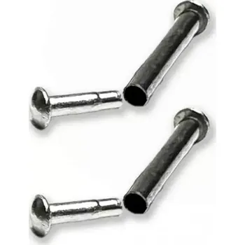 Náramek Sada 2 ks náhradní nýty pro náramek Motochain - stříbrné