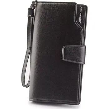 Peněženka Peterson pánská peněženka dlouhá Lord černá v krabičce