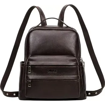 Městský batoh Contacts Waudru 8 l Tmavě Hnědý