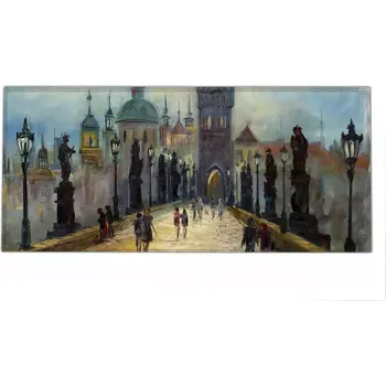 Stolní podložka XXL podložka pod myš HUADO Karlův most