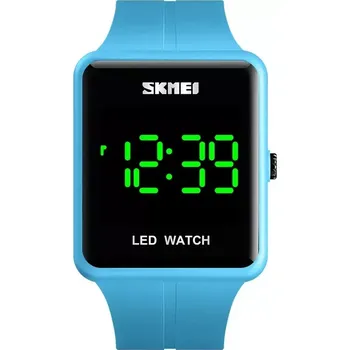 Hodinky Skmei 1541 LED hodinky Green Fusion Modré