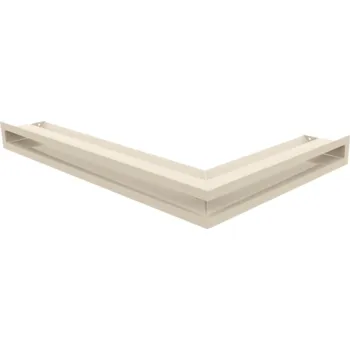 KRATKI 600 x 400 x 60 Luft levá krémová SF krbová mřížka